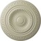 Ekena Millwork Artis Ceiling Medallion (Fits Canopies up to 6 7/8"), Hand-Painted Clear Yellow, 15 3/4"OD x 1 3/8"P CM15ARCYF - alternate 1
